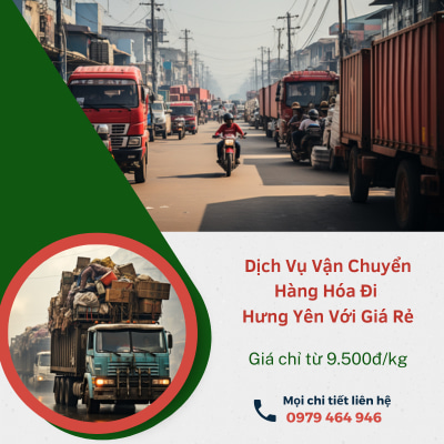 Nhà xe chuyển hàng đi Hưng Yên